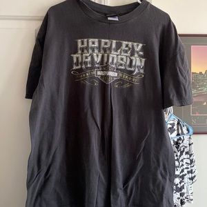 Vintage Harley Davidson T Shirt Latus Motors Eugene Oregon XXL